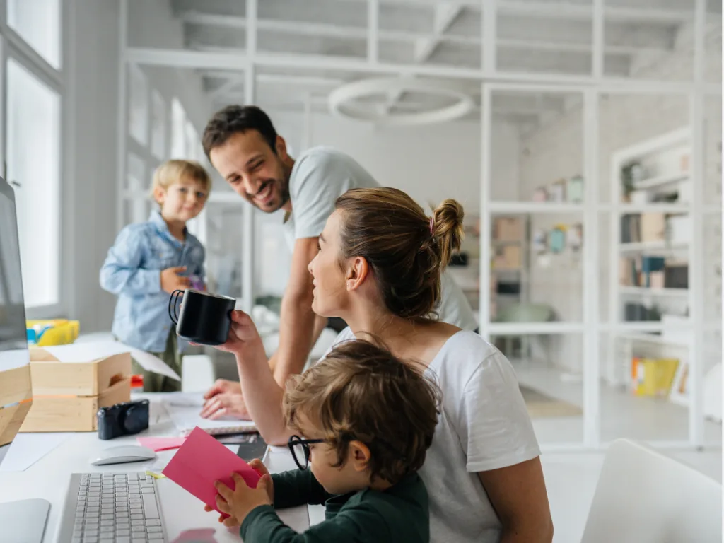 A family-owned business team that offers ShareWELL to its employees